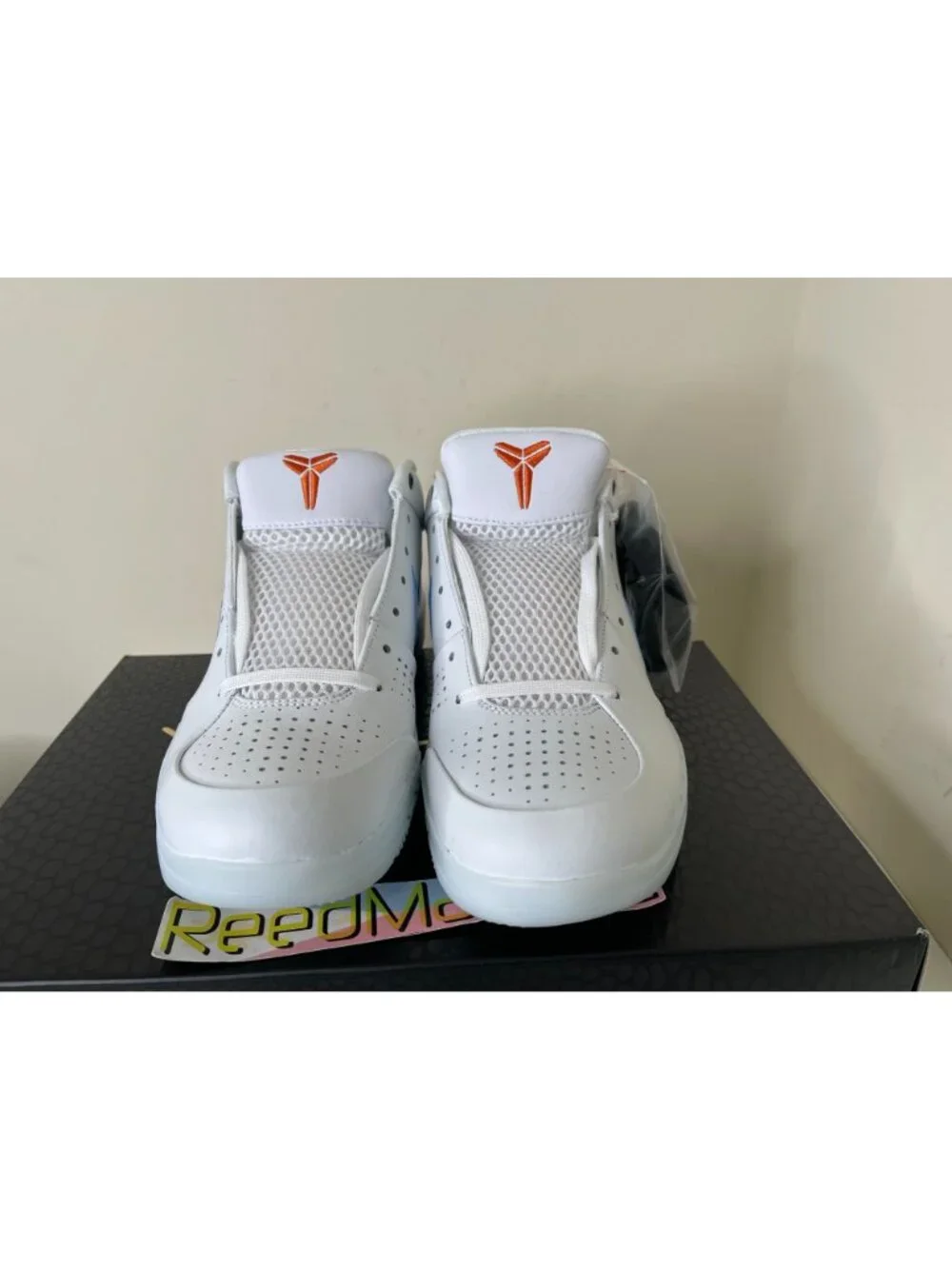 Nike Kobe IV 4 Protro Draft Pack #12 White Blue Mens 9us